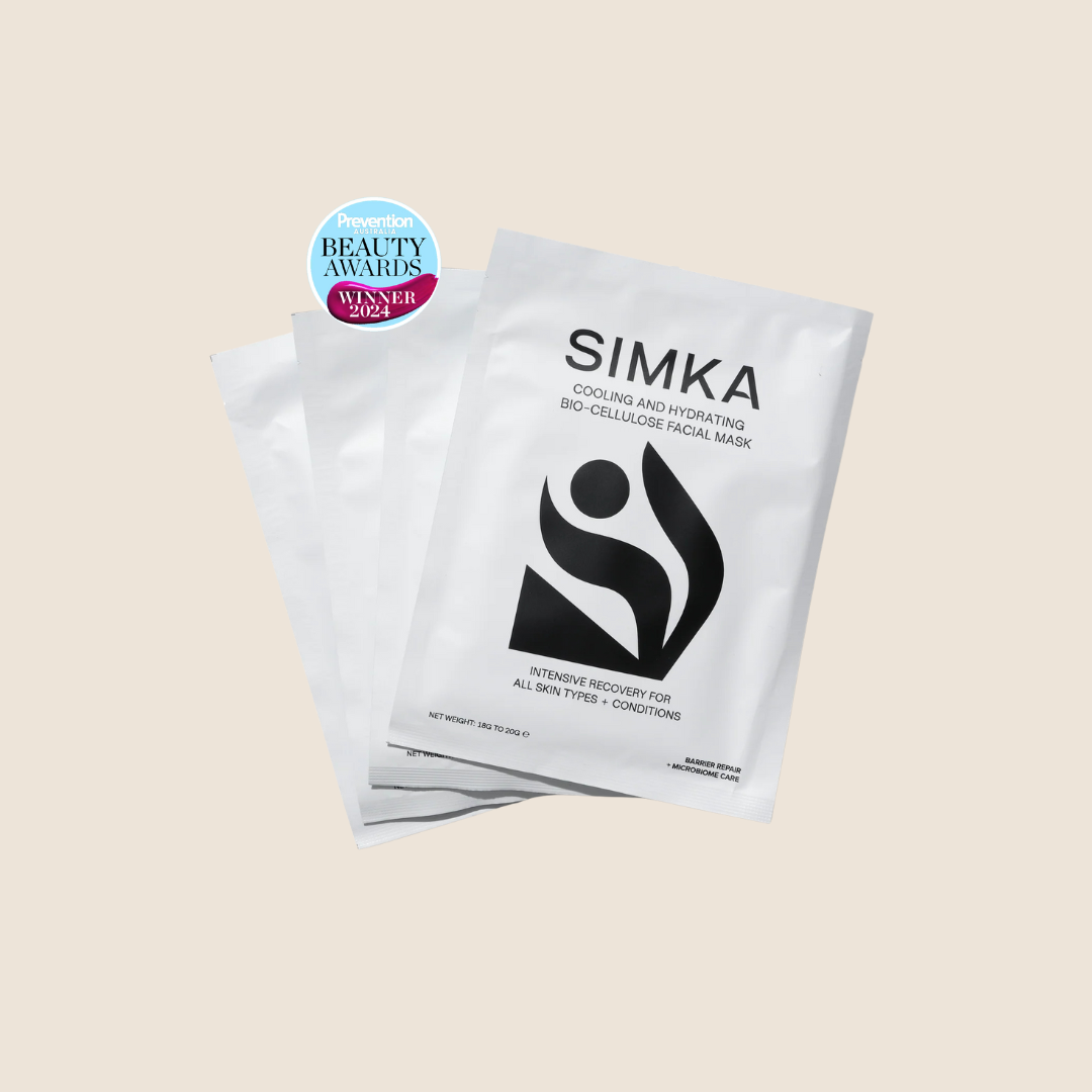 SIMKA Bio-Cellulose Facial Mask (4 Pack)